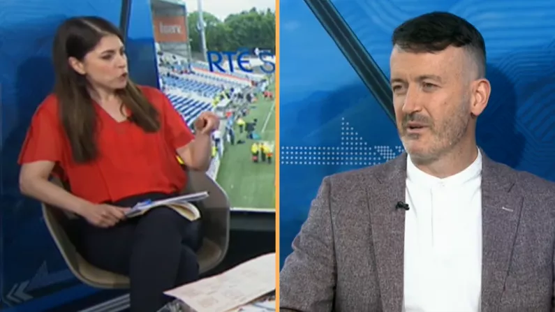 Donal Óg Cusack & Joanne Cantwell Have Incredibly Tense Exchange Over His Tailteann Cup Comments