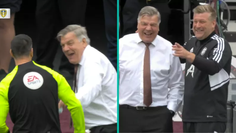Sam Allardyce Brilliantly Offers Fourth Official A Fiver On Touchline