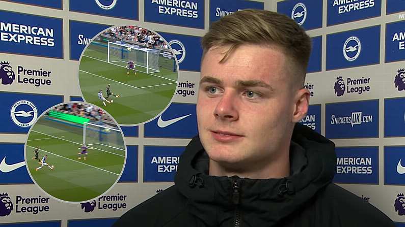 "It's Not Bad!" - Evan Ferguson Happy To Seal European Football With Brighton Brace