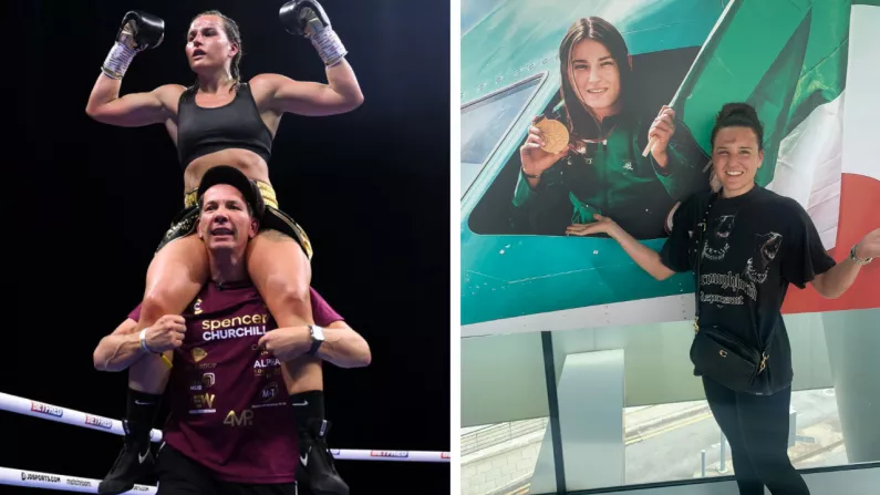 Chantelle Cameron's Team Take Needless Dig At Katie Taylor While Leaving Dublin