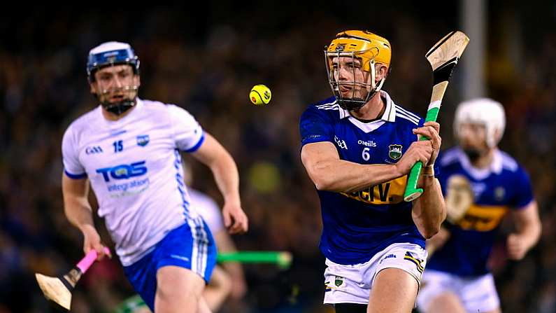 11 March 2023; Ronan Maher of Tipperary during the Allianz Hurling League Division 1 Group B match between Tipperary and Waterford at FBD Semple Stadium in Thurles, Tipperary. Photo by Stephen McCarthy/Sportsfile