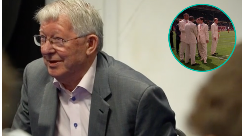 Alex Ferguson Takes Swipe At Infamous Liverpool Suits During Sale Sharks speech