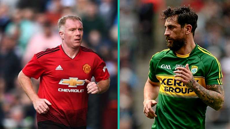 Soccer Fans Rage At Paul Galvin's Paul Scholes v GAA Players Comparison