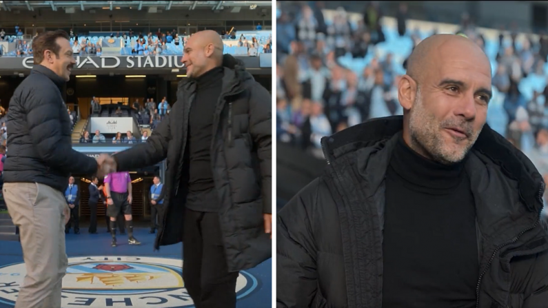 Fans Couldn't Believe How Bad Pep Guardiola's 'Ted Lasso' Cameo Was