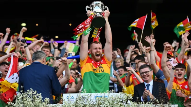 Huge Outpouring Of Joy After Carlow Claim Joe McDonagh Cup Final