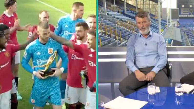 Roy Keane Calls Man United Players 'Ridiculous' For Celebrating With De Gea