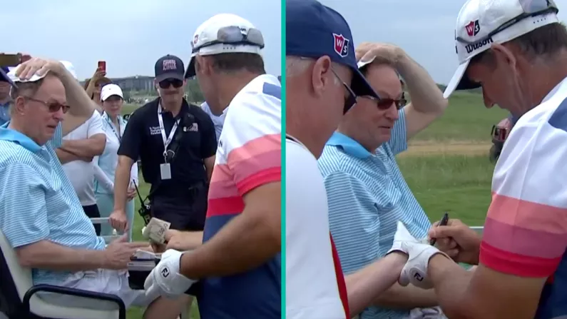 Padraig Harrington Shows Amazing Generosity After Hitting Fan In The Head With His Drive