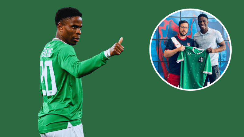 Nice Moment As Chiedozie Ogbene Helps American Tourist In Search For Ireland Kit