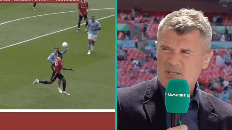 Roy Keane Calls Out ITV Colleague Over FA Cup Final Penalty Decision Comments