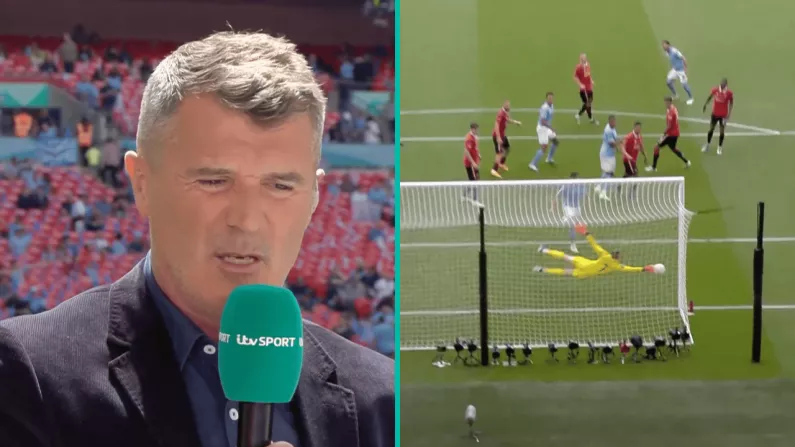 Roy Keane Absolutely Obliterates Two United Players For Role In Manchester City FA Cup Winner