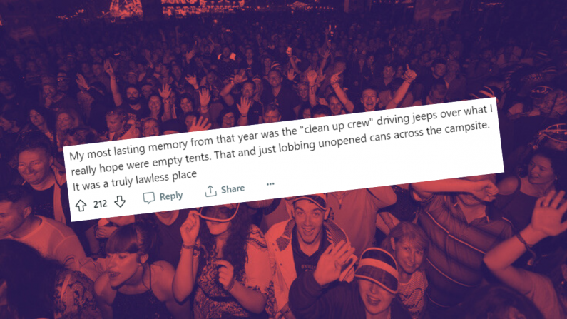 Reddit Thread Has Irish People Sharing Incredible Oxegen Festival Memories