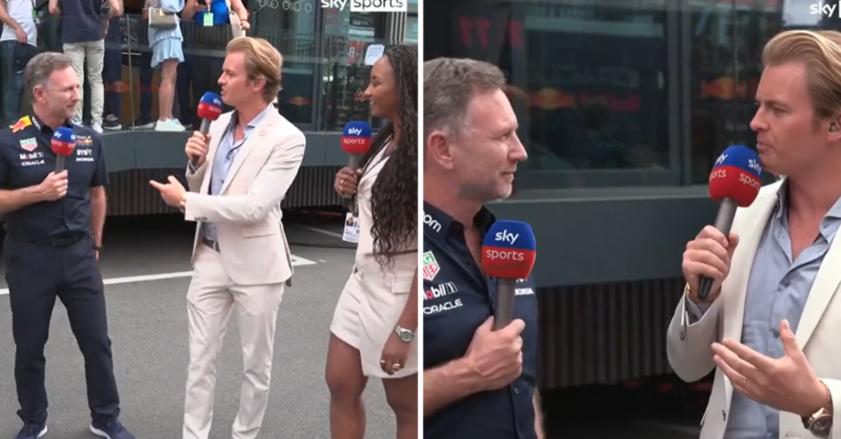 Christian Horner choca con el campeón de F1 Rosberg en una tensa entrevista en el cielo
