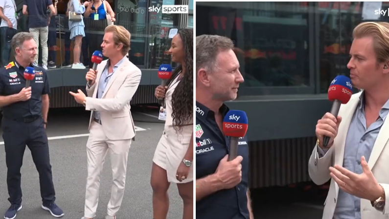 Christian Horner Clashes With F1 Champ Rosberg In Tense Sky Interview