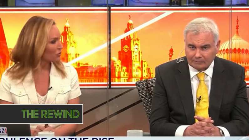 Watch: Eamonn Holmes Fuming After Being Caught Swearing On Live TV