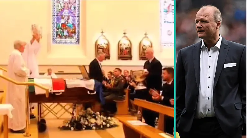 1990 Winning Cork Captains Offer Amazing Tribute During Teddy McCarthy Funeral