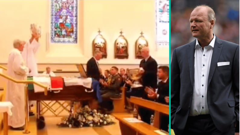 1990 Winning Cork Captains Offer Amazing Tribute During Teddy McCarthy Funeral