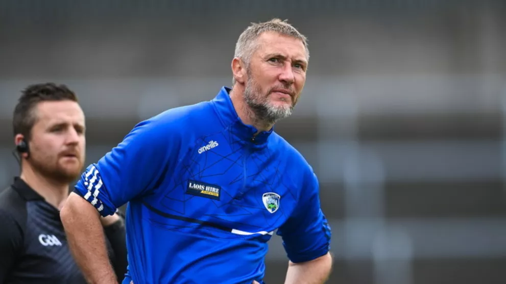 Laois manager Billy Sheehan
