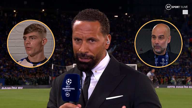 Rio Ferdinand Angers Man United Fans With Guardiola "Greatest" Comment