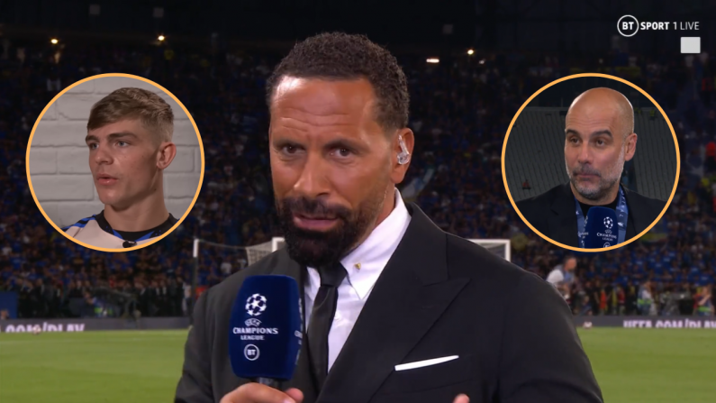 Rio Ferdinand Angers Man United Fans With Guardiola "Greatest" Comment