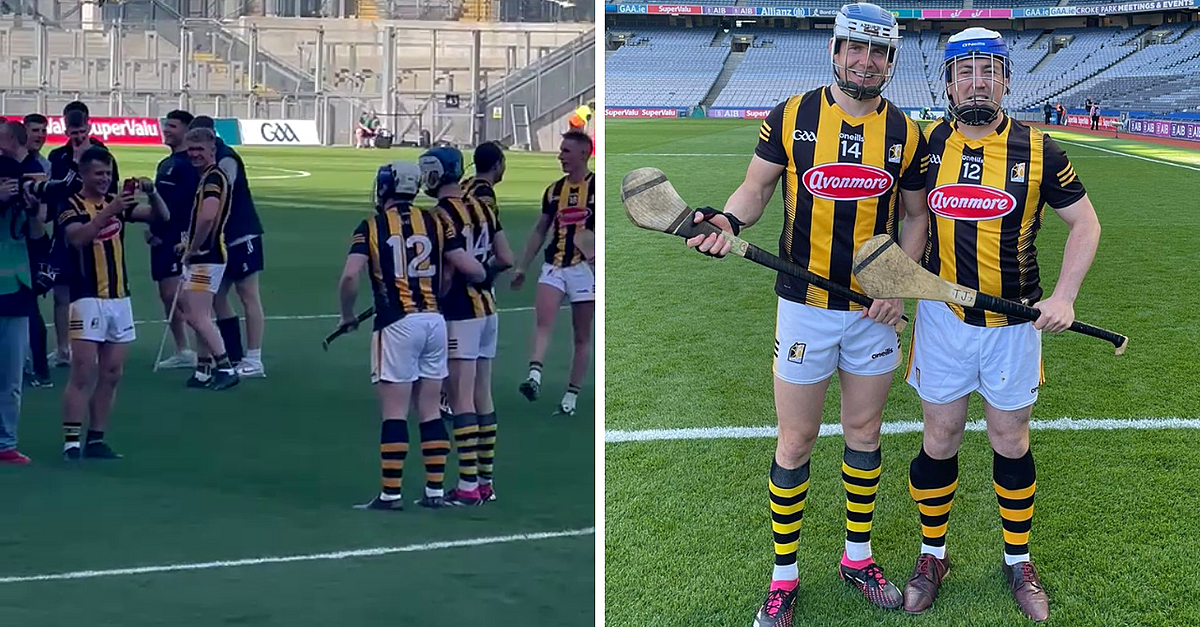Man On Stag Dressed As Kilkenny Player Gets Onto Croke Park Pitch ...