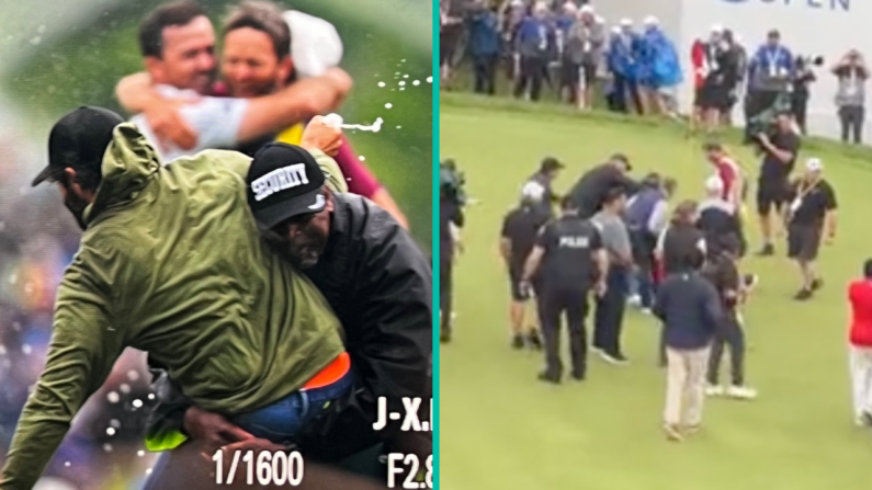 PGA Tour Player Taken Out By Unwitting Security Guard After Friend's Canadian Open Win