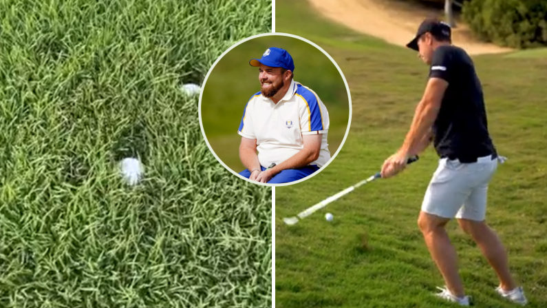 Cheeky Shane Lowry v Viktor Hovland Clip Shows Challenges Of LACC Rough