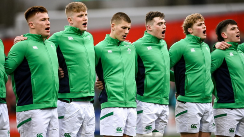 Strong Ireland U20 Squad Named For World Rugby Championship