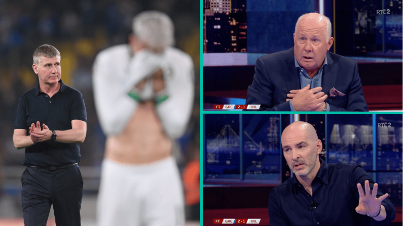 Liam Brady & Richie Sadlier Were Not In The Mood To Justify Ireland Horror Show In Greece