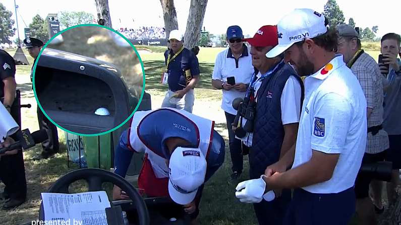 American Golfer Hits Bizarre Shot That Will Live Long In US Open Memory