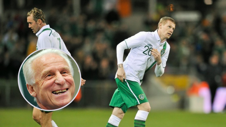When Trapattoni Cheekily Compared James McClean’s Debut To Messi And Pele