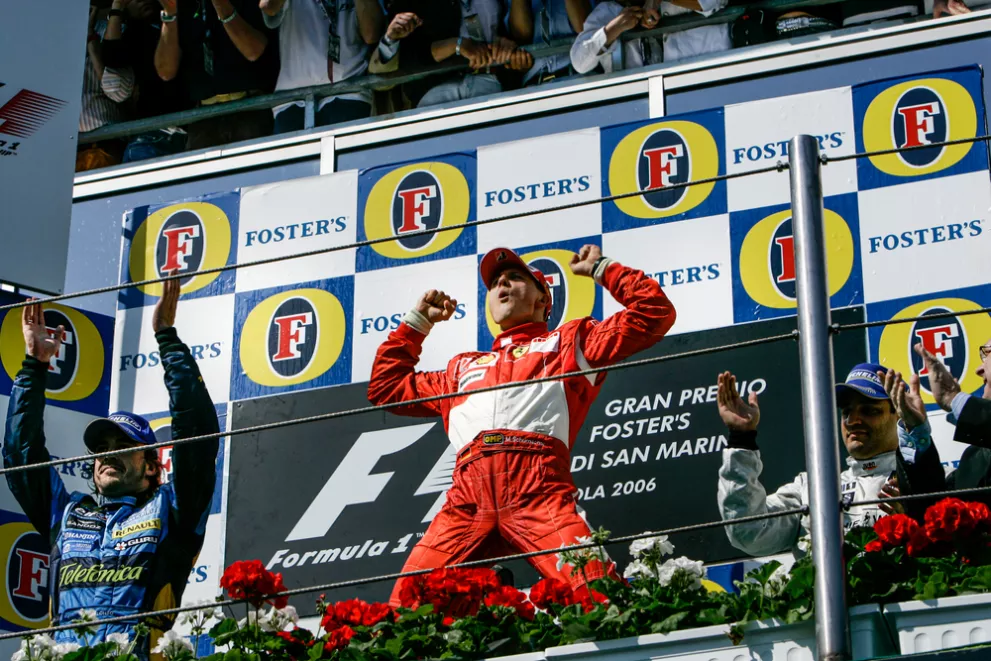 Michael Schumacher Imola F1 2004