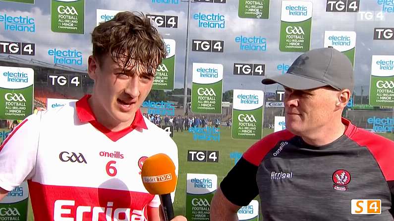 Derry POTM Credits Manager McErlain For Semi-Final Win Over Dublin