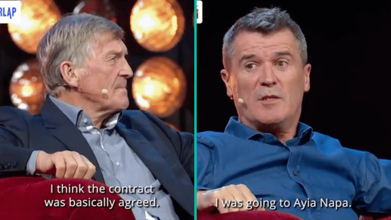Things Got Awkward Between Roy Keane & Kenny Dalglish On Stage At The Overlap Live