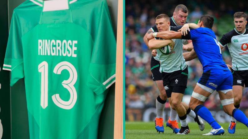 The Irish Rugby Jersey Will Have A Major Change In The World Cup Warm-Ups