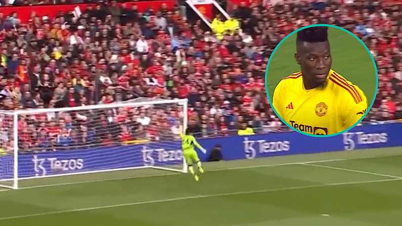 Andre Onana Lobbed From Halfway Line On Old Trafford Debut