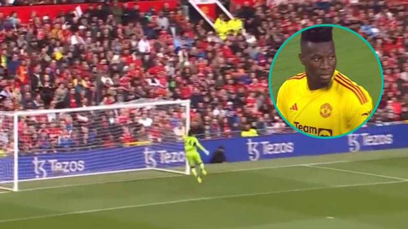 Andre Onana Lobbed From Halfway Line On Old Trafford Debut