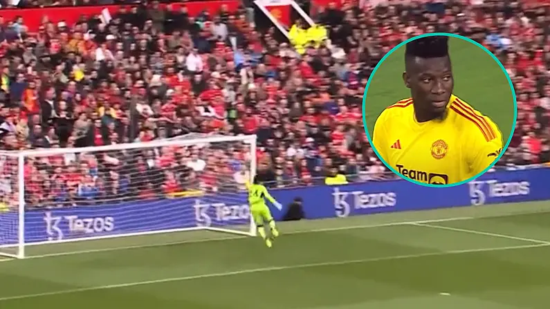 Andre Onana Lobbed From Halfway Line On Old Trafford Debut