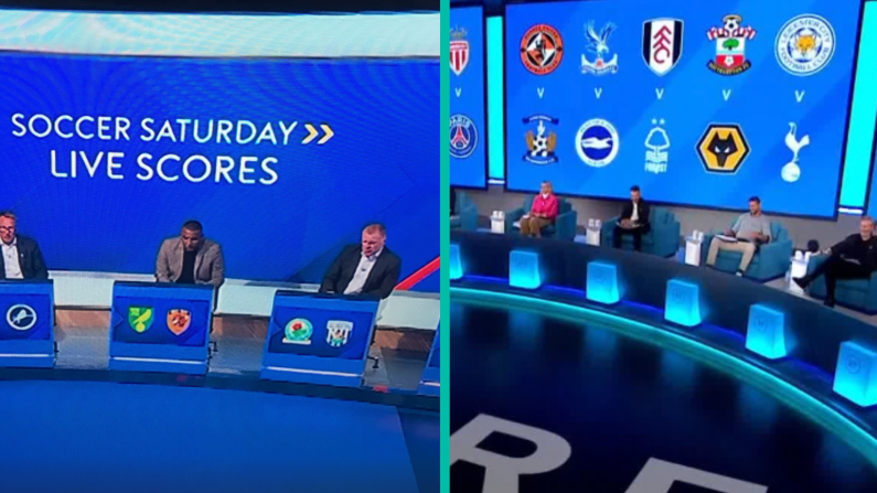 Viewers Feel The New Soccer Saturday Set Looks Familiar