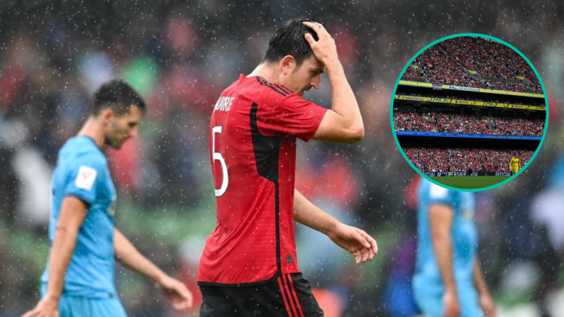 Harry Maguire Bizarrely Booed By Irish Man United Fans At Aviva