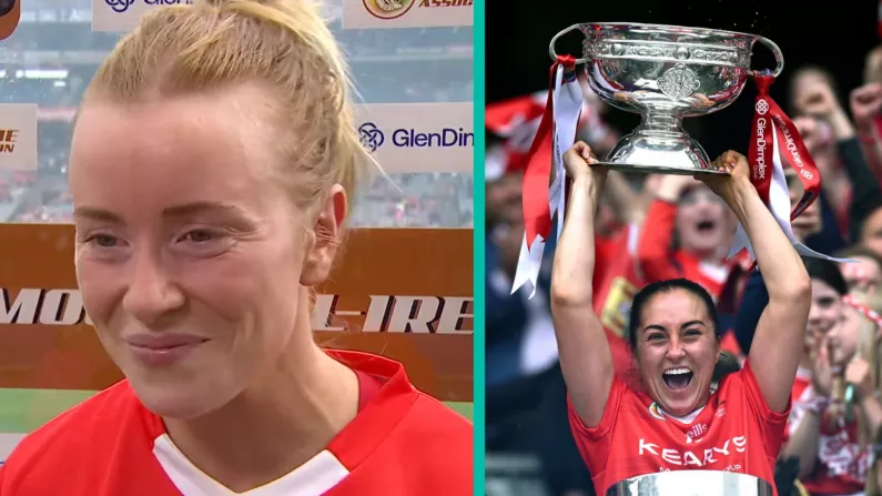 Laura Treacy Gives Joyous Interview After Cork Claim All-Ireland Camogie Title