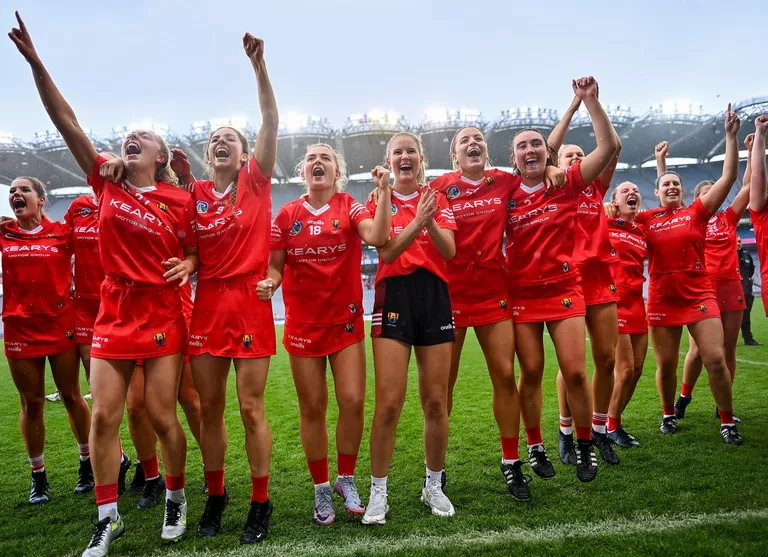 in pictures cork celebrate 2023 camogie final waterford