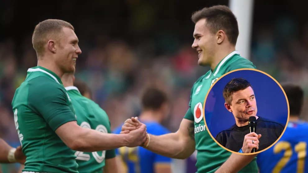 Brian O'Driscoll Keith Earls Jacob Stockdale Ireland Rugby World Cup