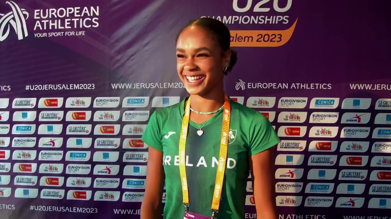 Ireland's New European U20 Champion 'Still In Shock' At Victory