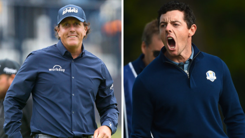 McIlroy Aims Dig At Mickelson After Ryder Cup Gambling Accusation