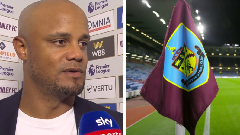 Kompany Has Great Reply When Asked On Disgraceful Behaviour Of Some Burnley Fans