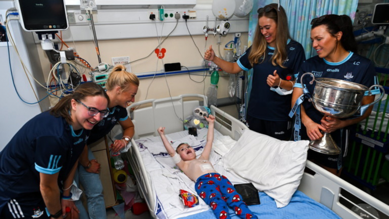 In Pictures: Victorious Dublin Visit Temple Street Children's Hospital