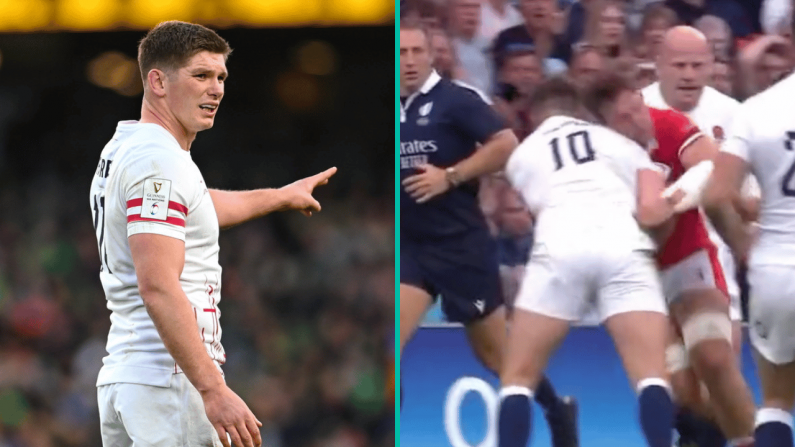 Rugby Fans In Disbelief As Owen Farrell Avoids Ban Despite Sickening Wales Red Card