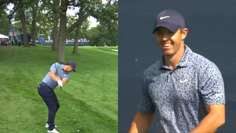 Watch: Rory McIlroy Pulls Off Outrageous Recovery For Birdie
