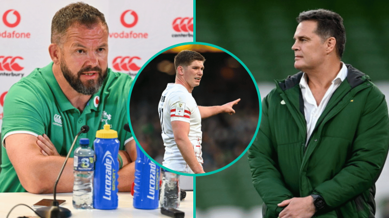 Rassie Erasmus Praises Andy Farrell For Handling Of Question About His Son