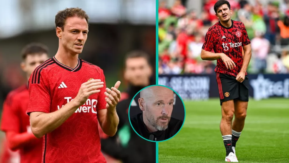 jonny evans Manchester United Roy Keane Erik Ten Hag